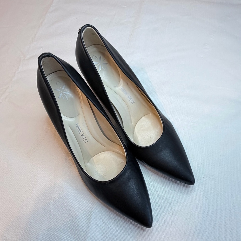 Nine West Elegant Black Heels
